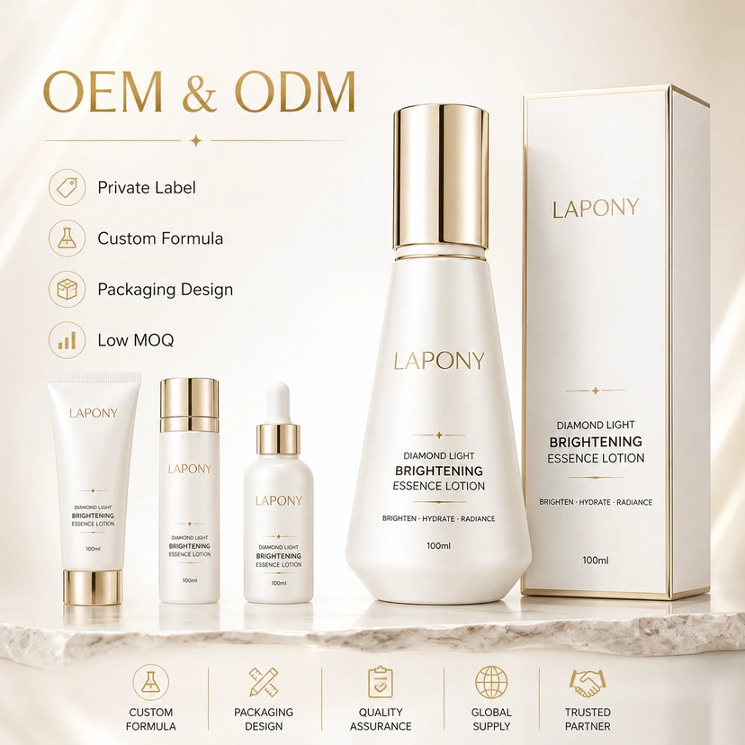 Private Label Diamond Light Brightening Essence Lotion image 6