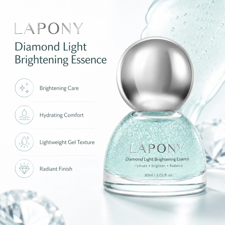 Private Label Diamond Light Brightening Essence Serum image 5