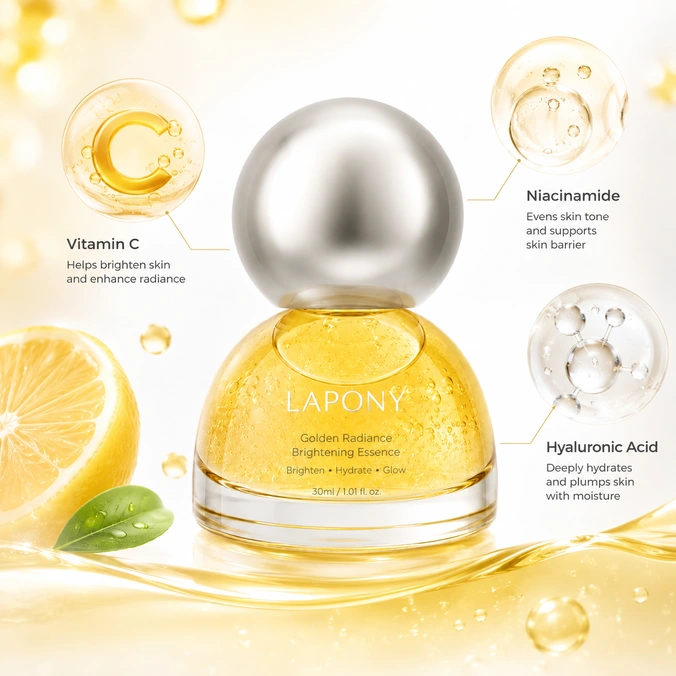 Private Label Golden Radiance Brightening Essence image 2