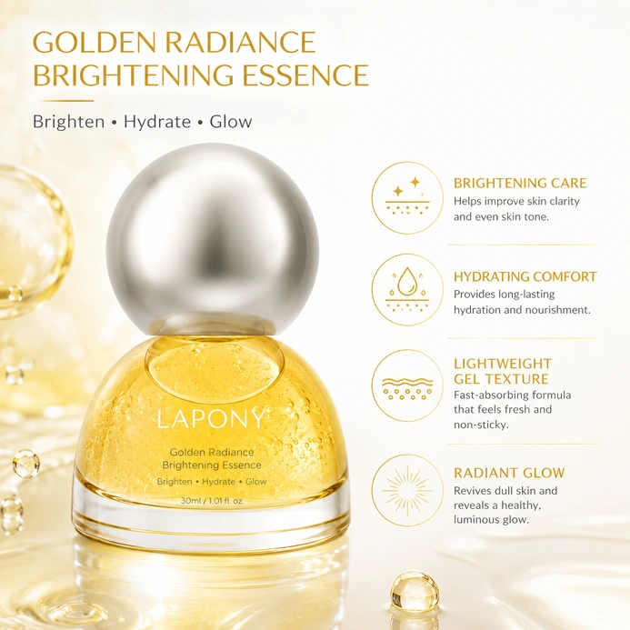 Private Label Golden Radiance Brightening Essence image 5