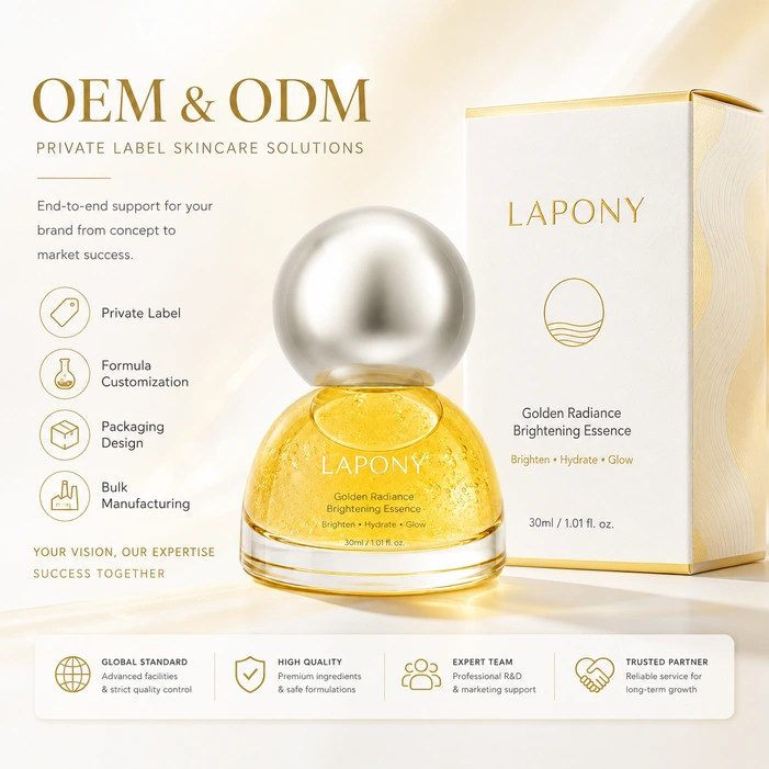 Private Label Golden Radiance Brightening Essence image 6