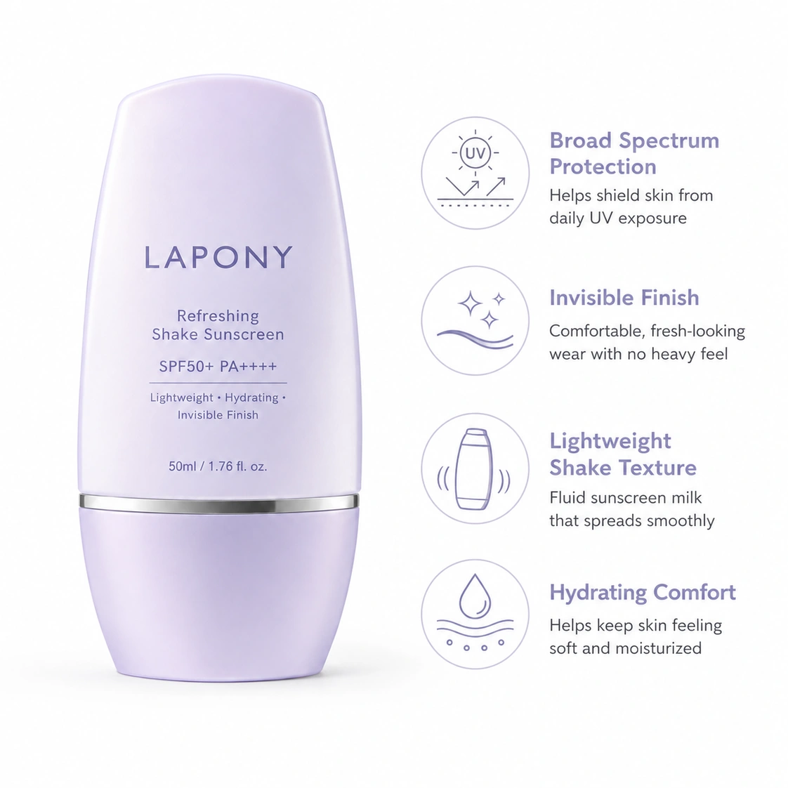 Private Label Refreshing Shake Sunscreen SPF50+ PA++++ image 5