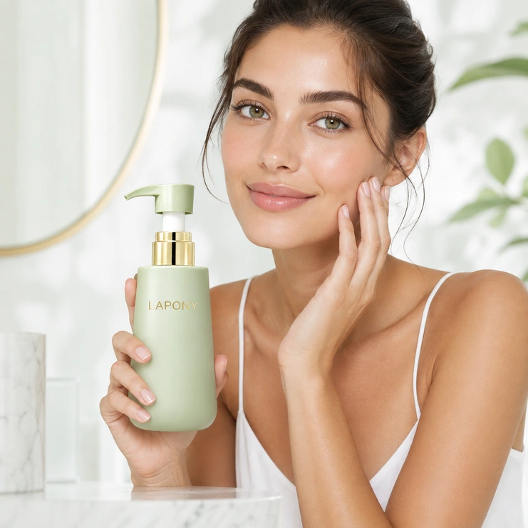 Private Label Gentian Soothing Facial Cleansing Gel image 4