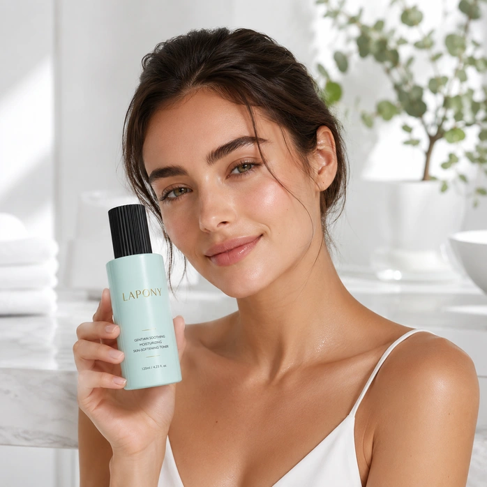 Private Label Gentian Soothing Moisturizing Skin-Softening Toner image 4
