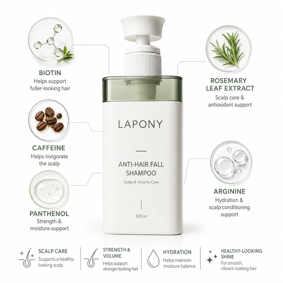 Private Label Strengthening & Volumizing Shampoo image 2