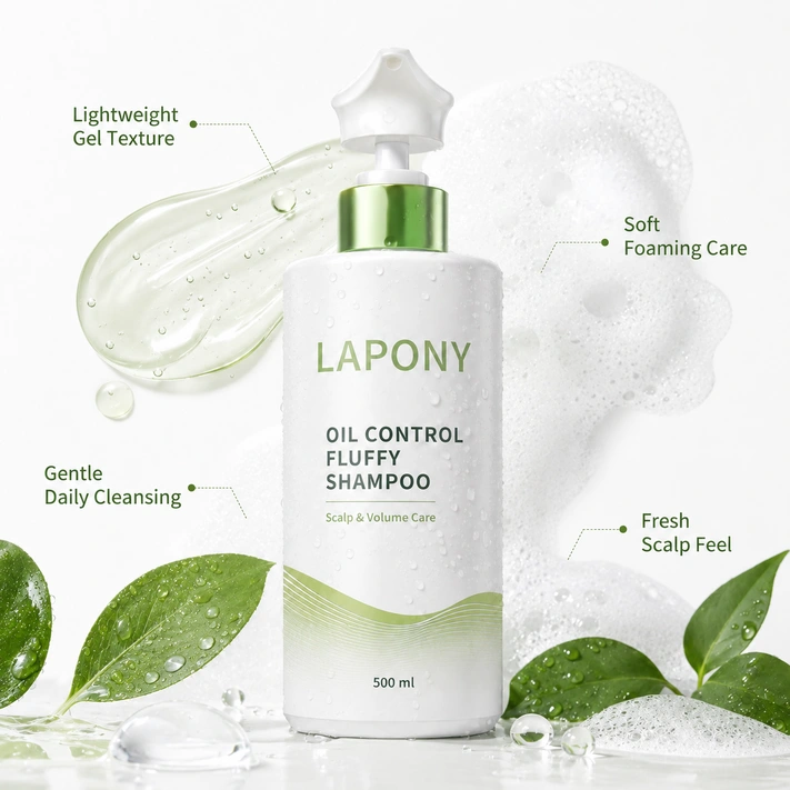 Private Label Oil Control Fluffy Shampoo image 3