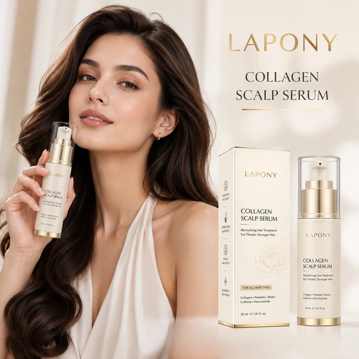 Private Label Collagen Revitalizing Scalp Serum image 4