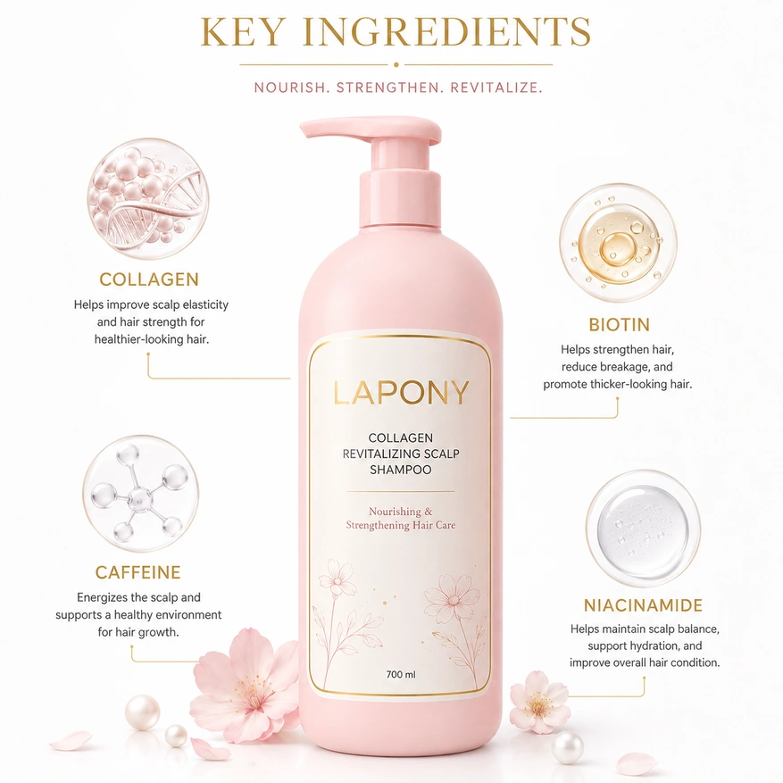 Private Label Collagen Revitalizing Scalp Shampoo image 4