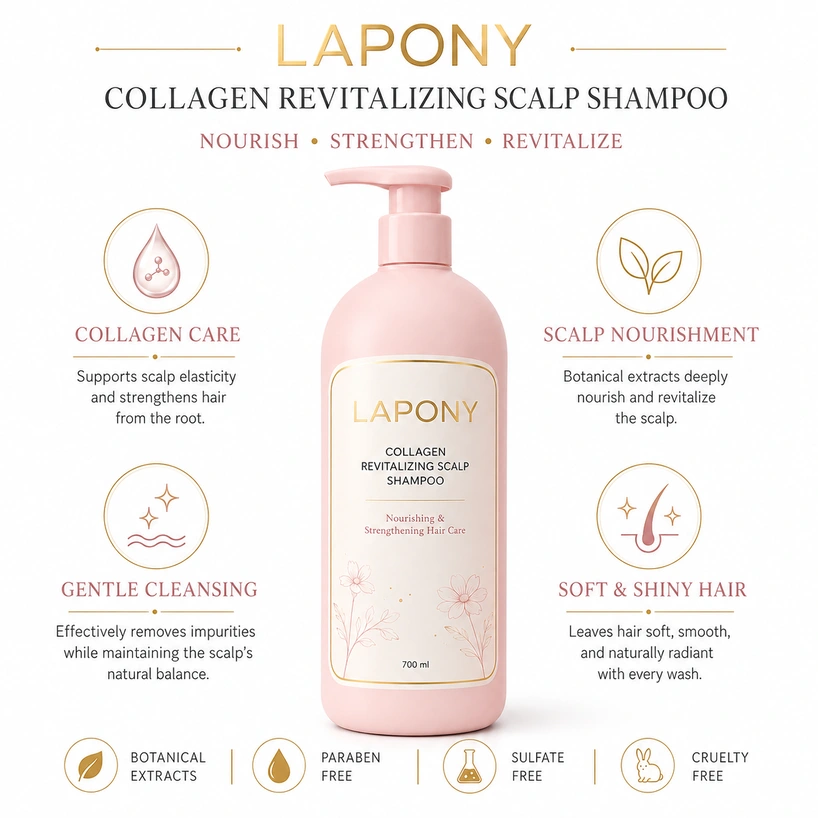 Private Label Collagen Revitalizing Scalp Shampoo image 5