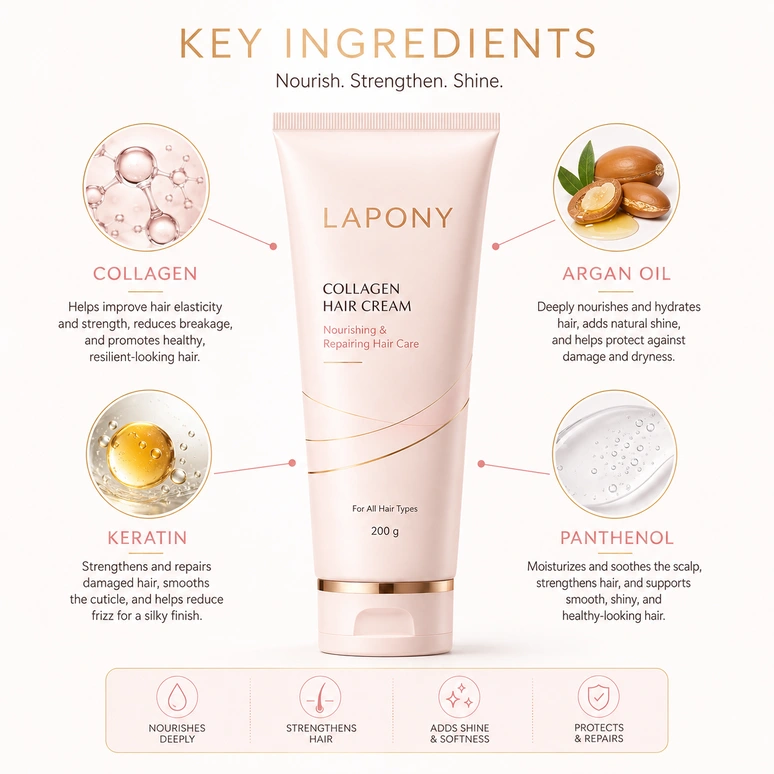 Private Label Collagen Nourishing Hair Cream image 2