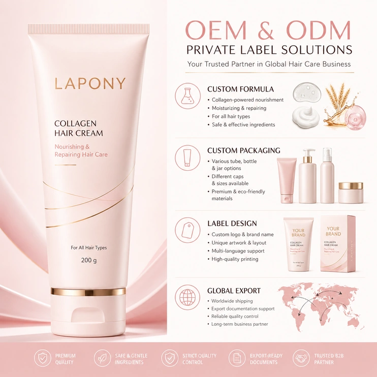 Private Label Collagen Nourishing Hair Cream image 6