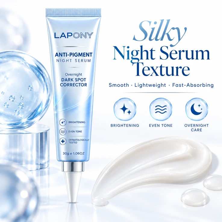 Private Label Brightening Night Serum image 3