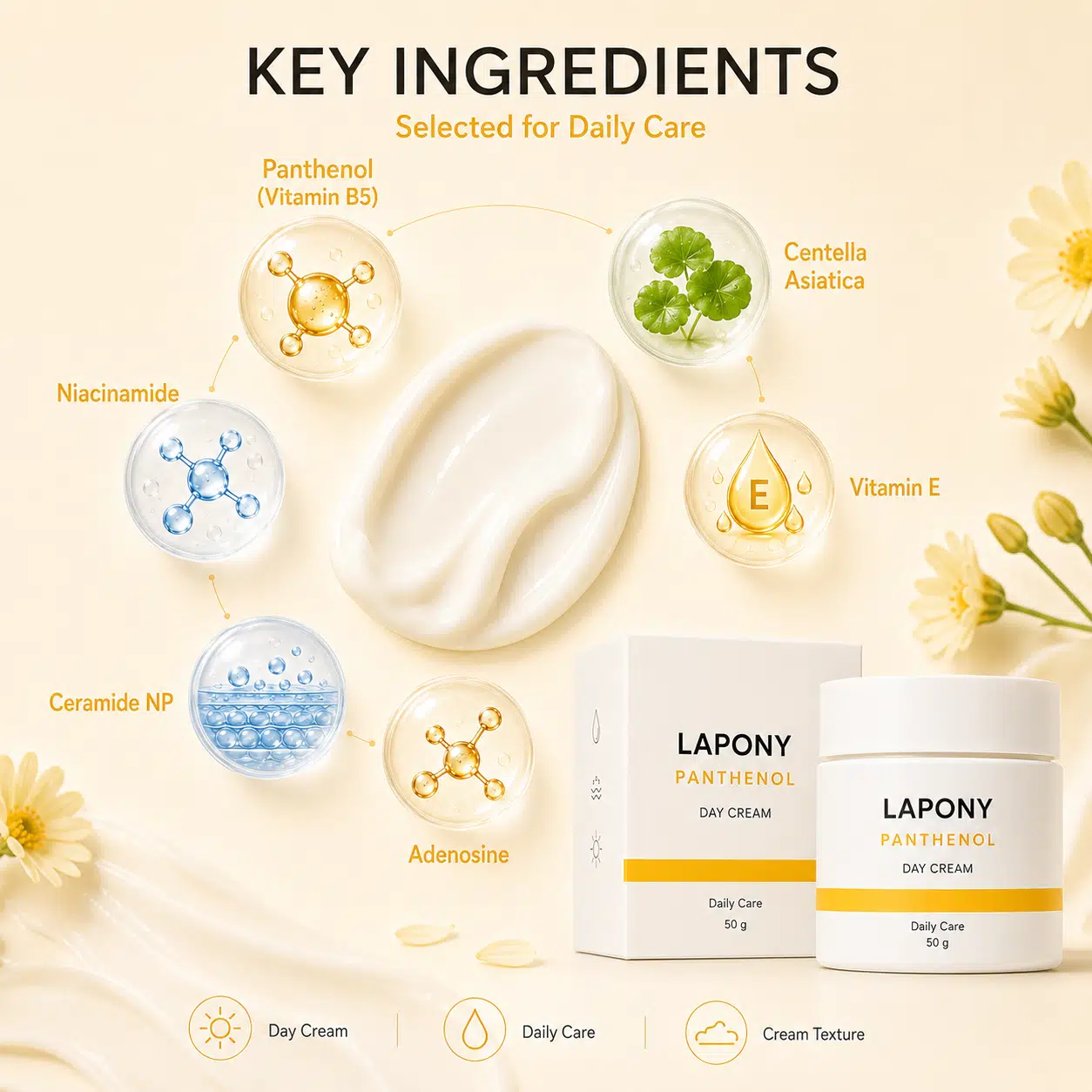 Private Label Panthenol Daily Face Cream image 2