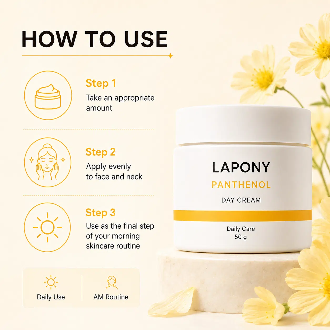 Private Label Panthenol Daily Face Cream image 4