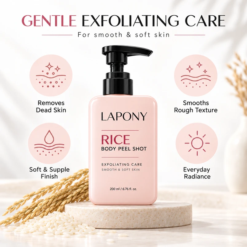 Private Label Rice Body Peel Shot image 5