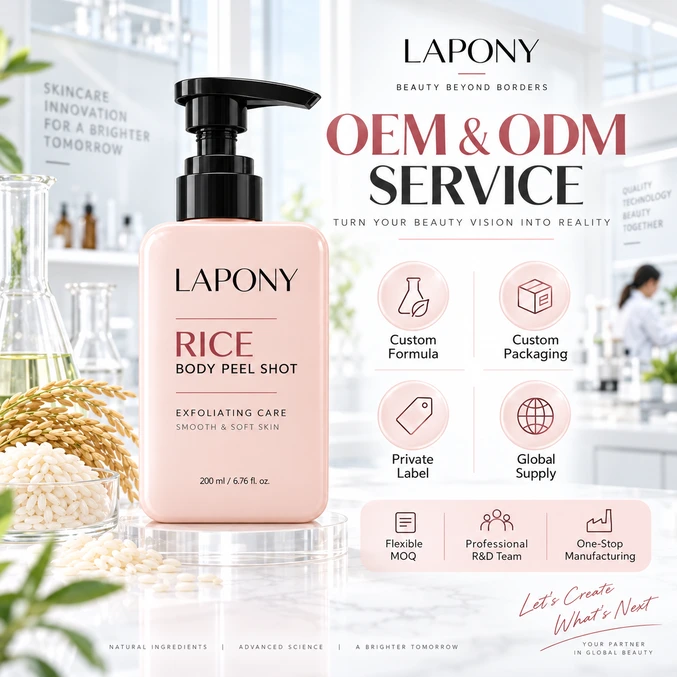 Private Label Rice Body Peel Shot image 6