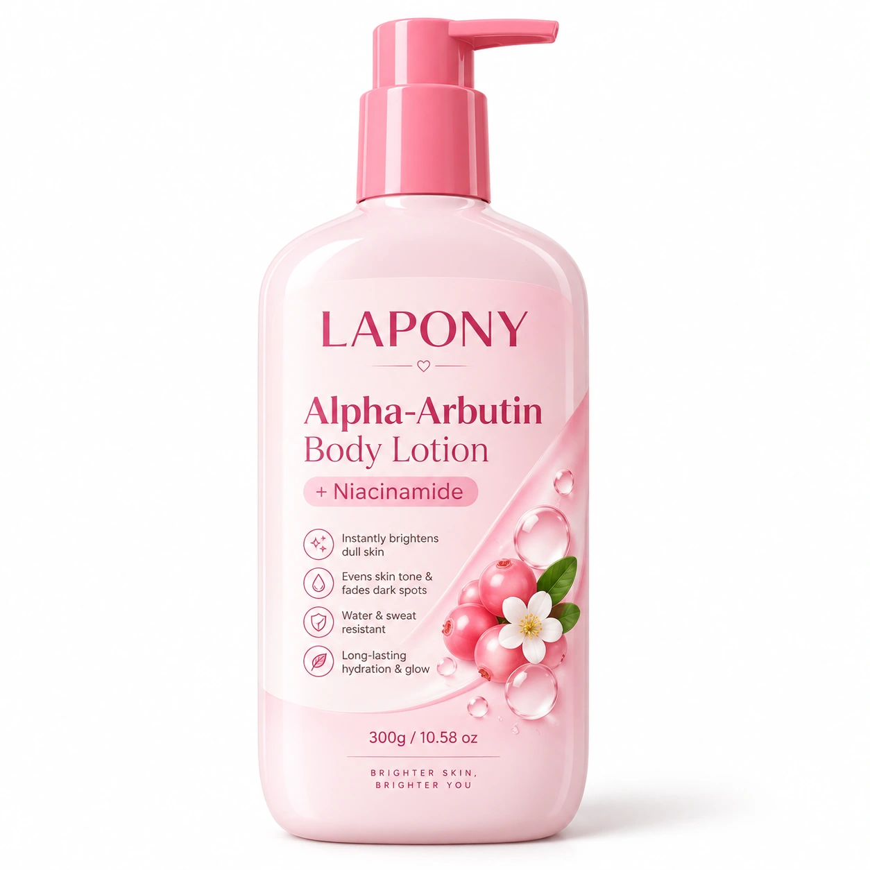 Private Label Alpha-Arbutin Brightening Body Lotion