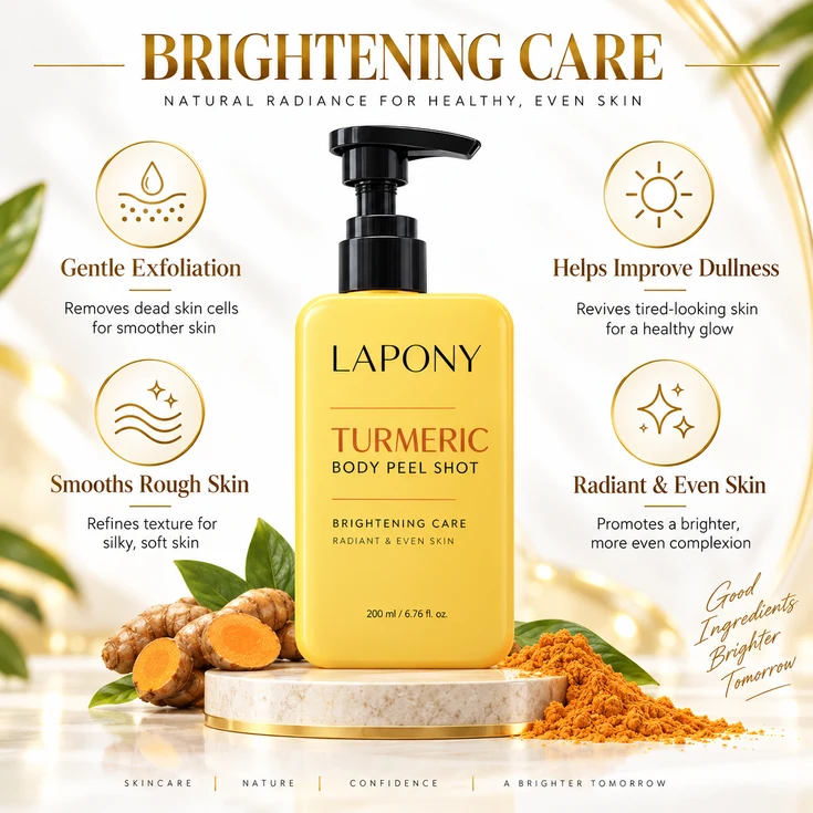 Private Label Turmeric Body Peel Shot image 5