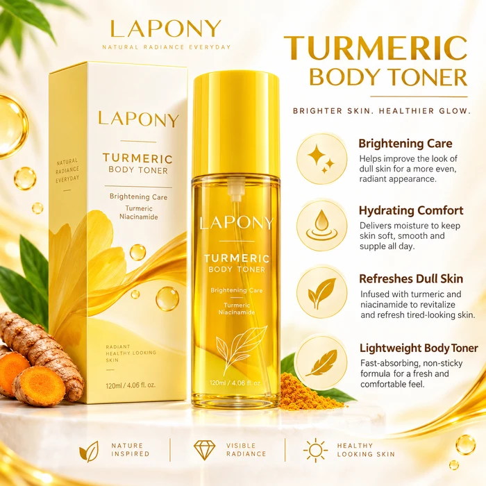 Private Label Turmeric Body Toner image 5