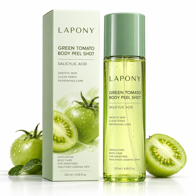 Private Label Green Tomato Body Peel Shot