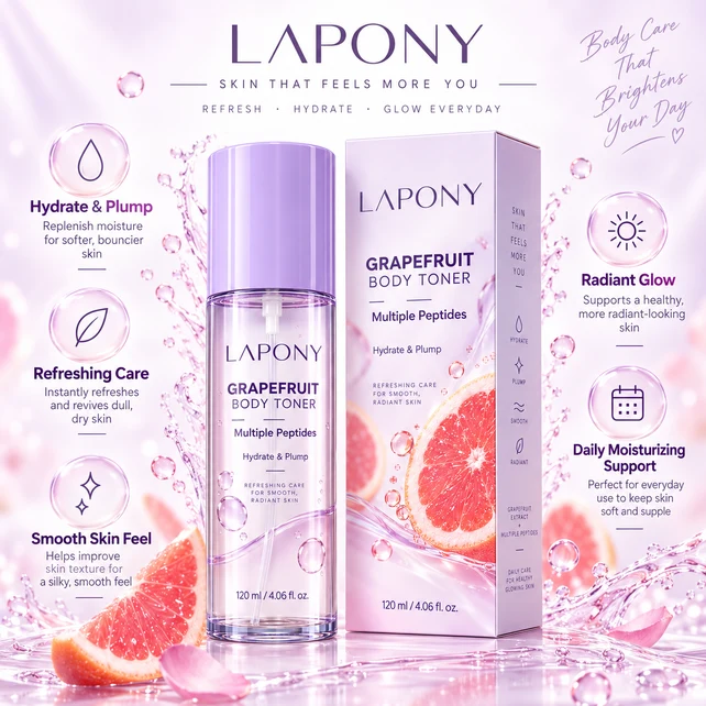 Private Label Grapefruit Body Toner image 3
