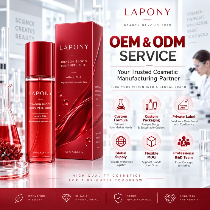 Private Label Dragon Blood Body Peel Shot image 6