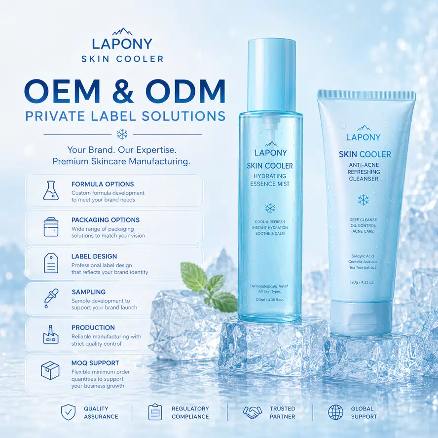 Private Label Cooling Hydrating Skincare Set image 5