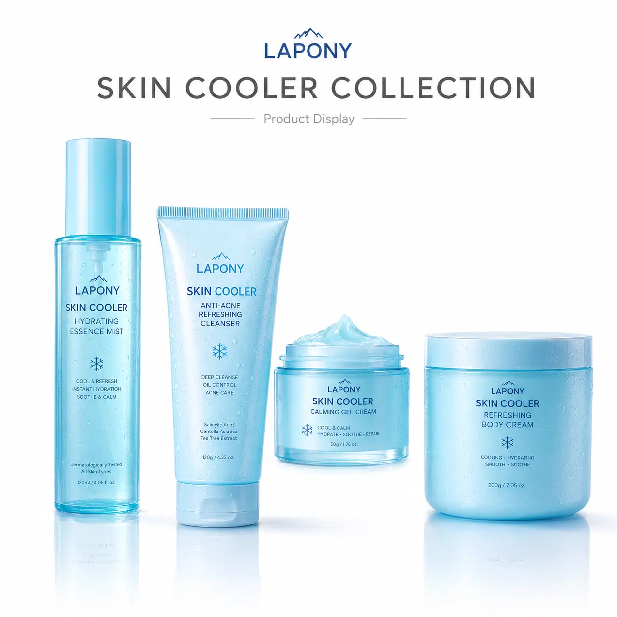 Private Label Cooling Hydrating Skincare Set