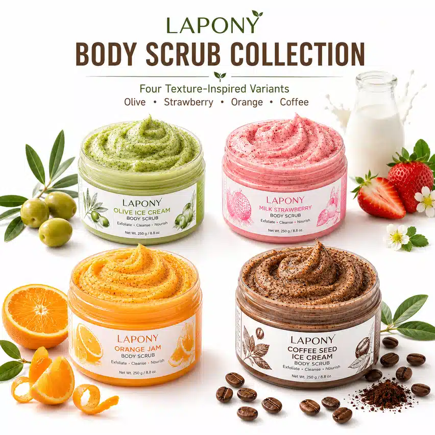 Private Label Whipped Body Scrub Collection