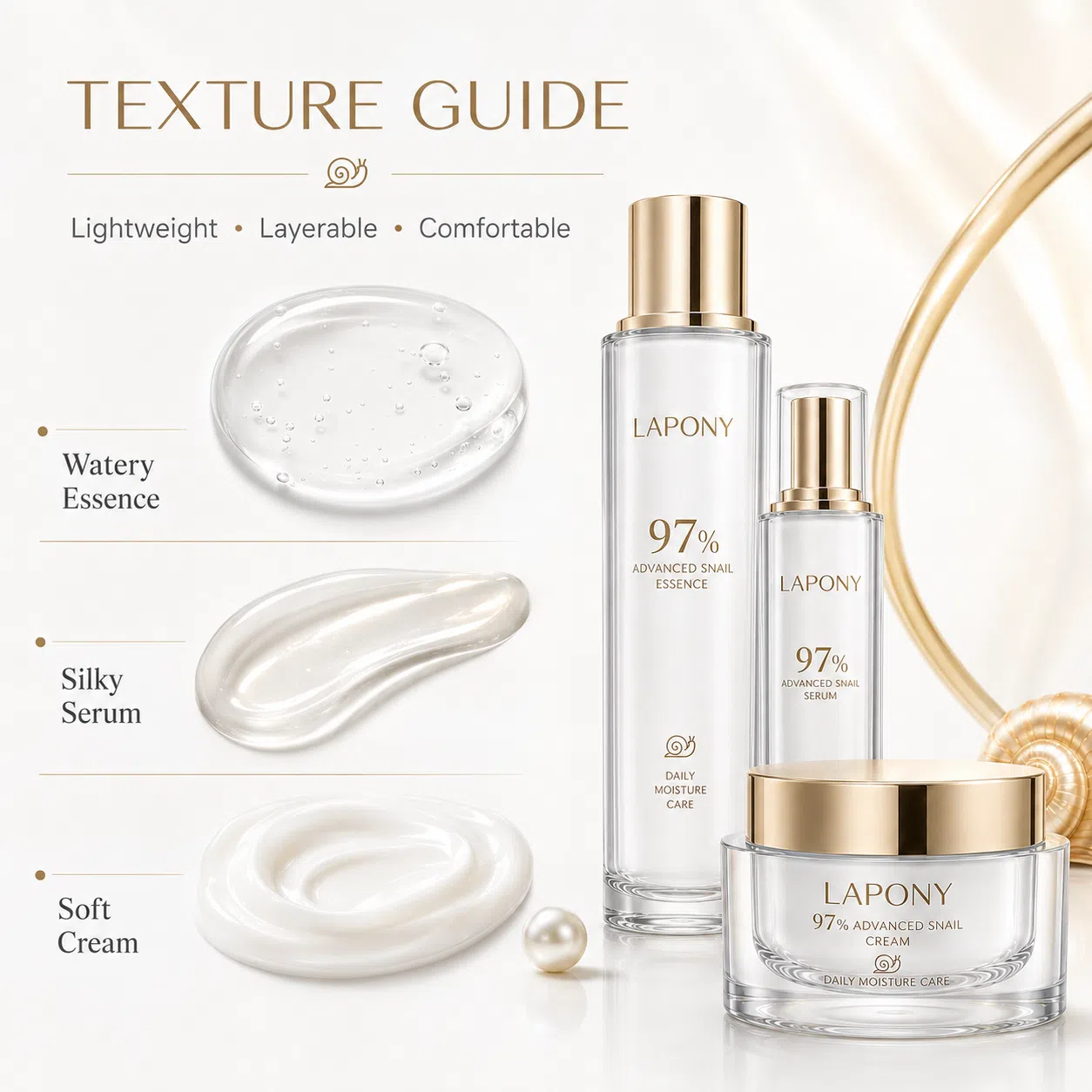 Private Label 97% Advanced Snail Skincare Set image 4