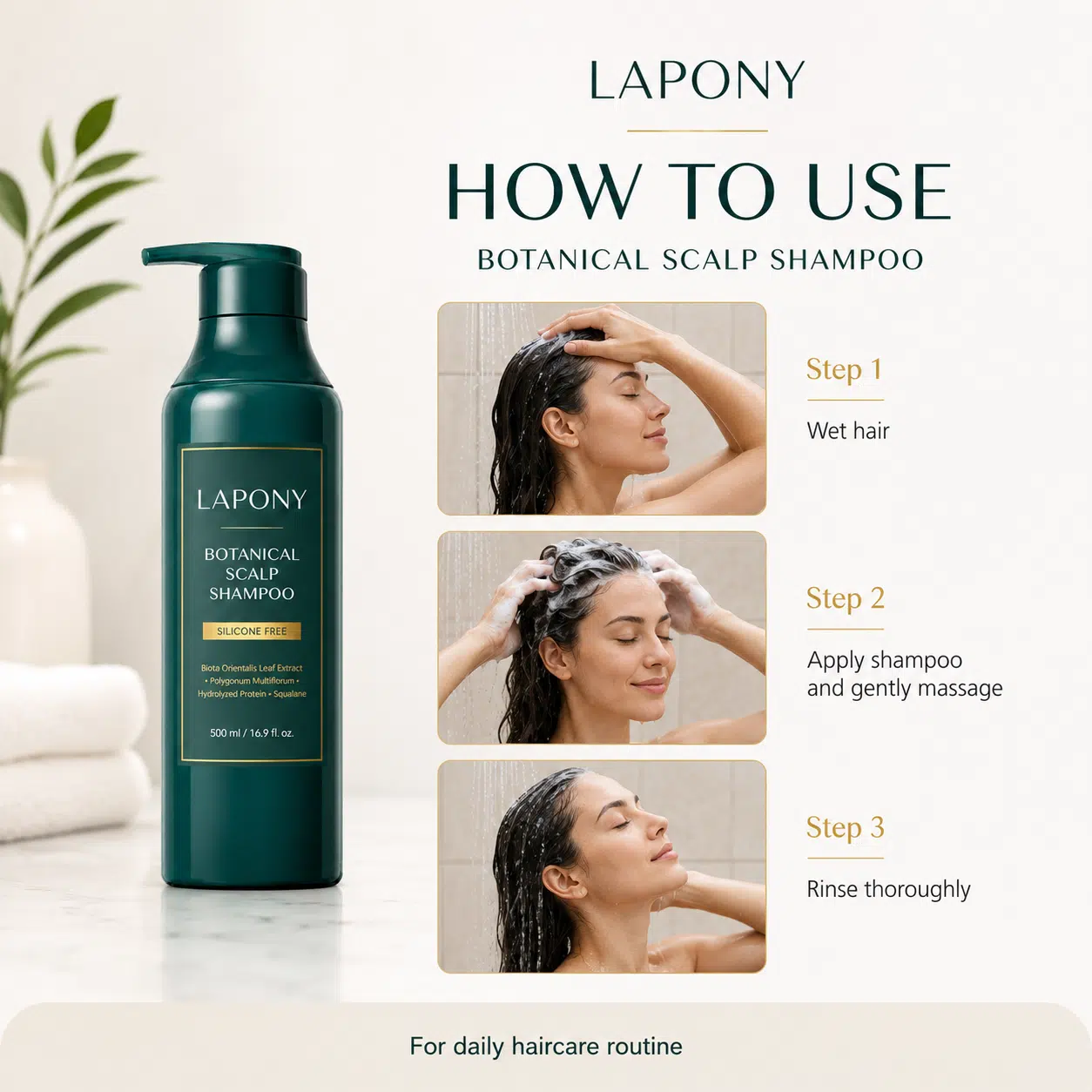 Private Label Botanical Scalp Shampoo image 4