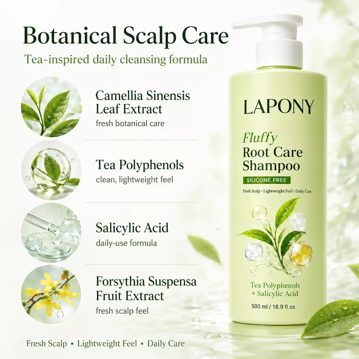 Private Label Fluffy Root Care Shampoo image 2