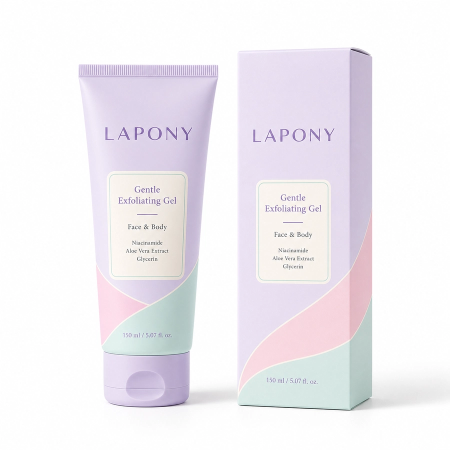 Private Label Gentle Exfoliating Gel for Face & Body