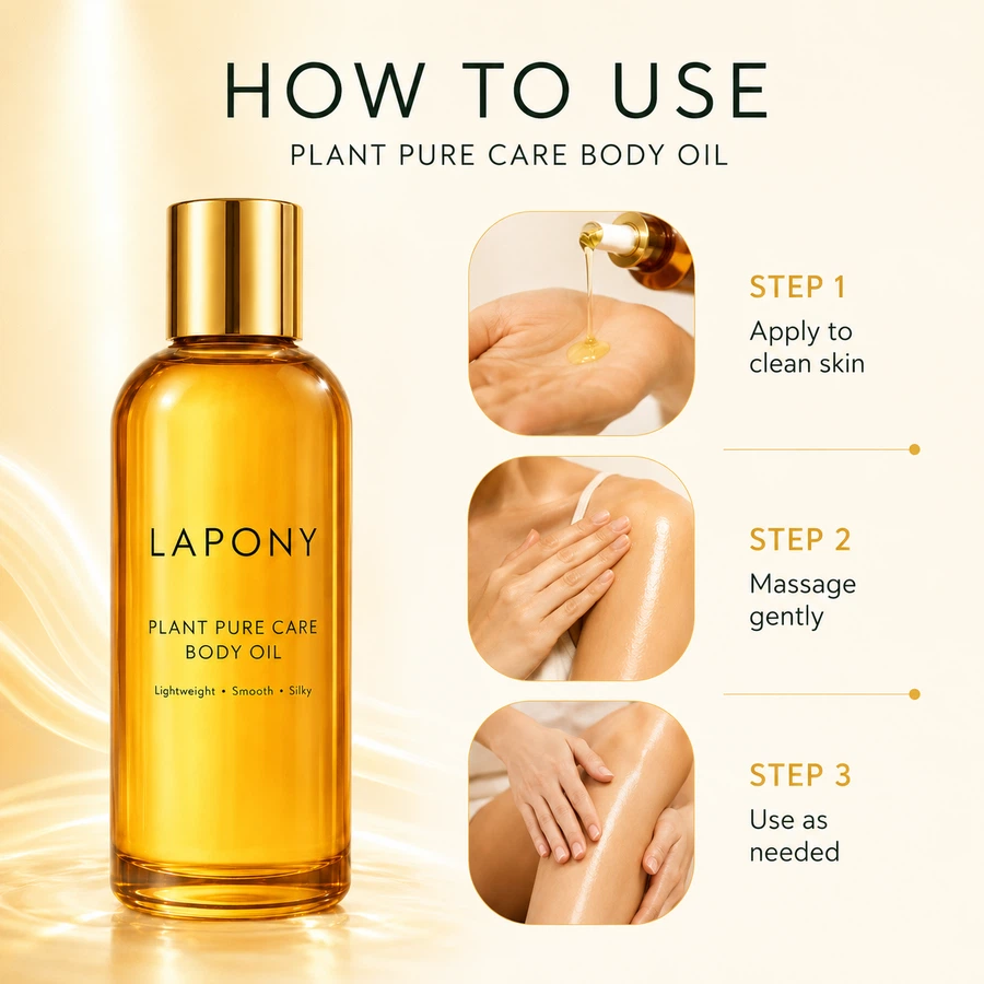 Private Label Plant Pure Care Body Oil image 5