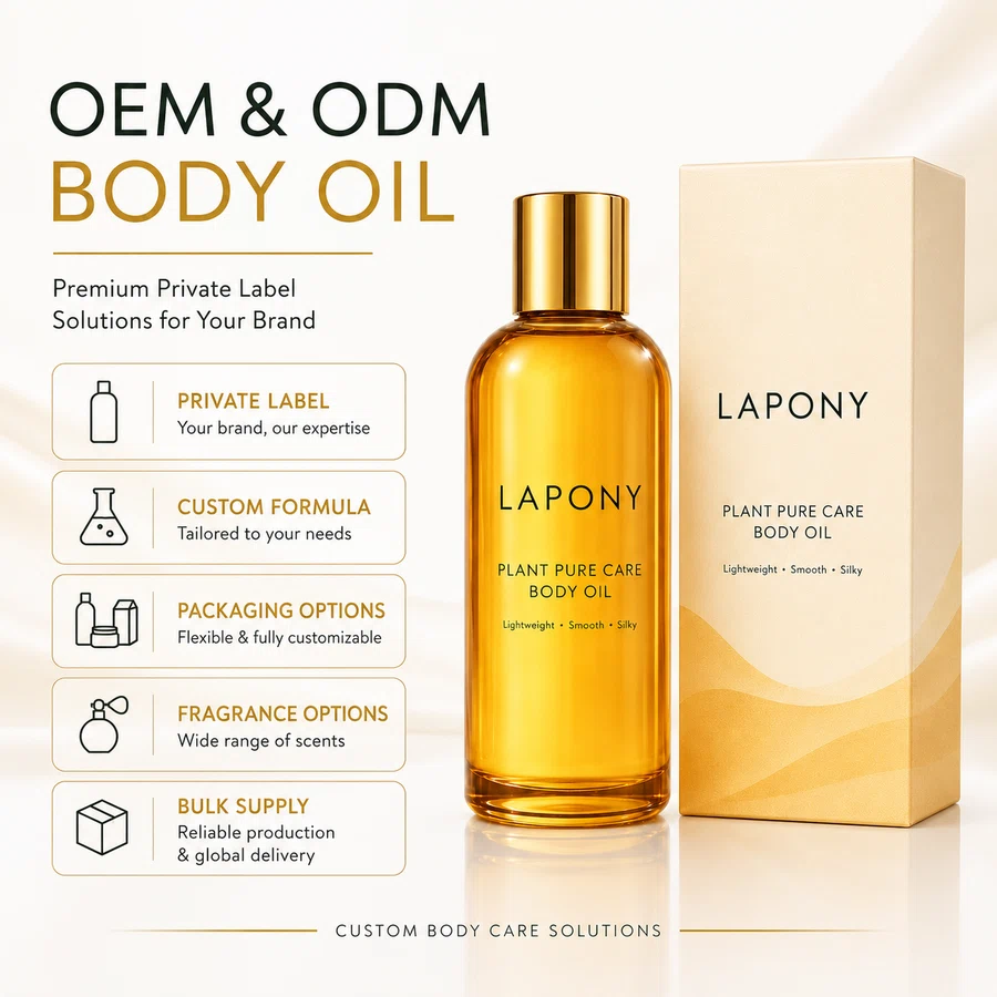 Private Label Plant Pure Care Body Oil image 6