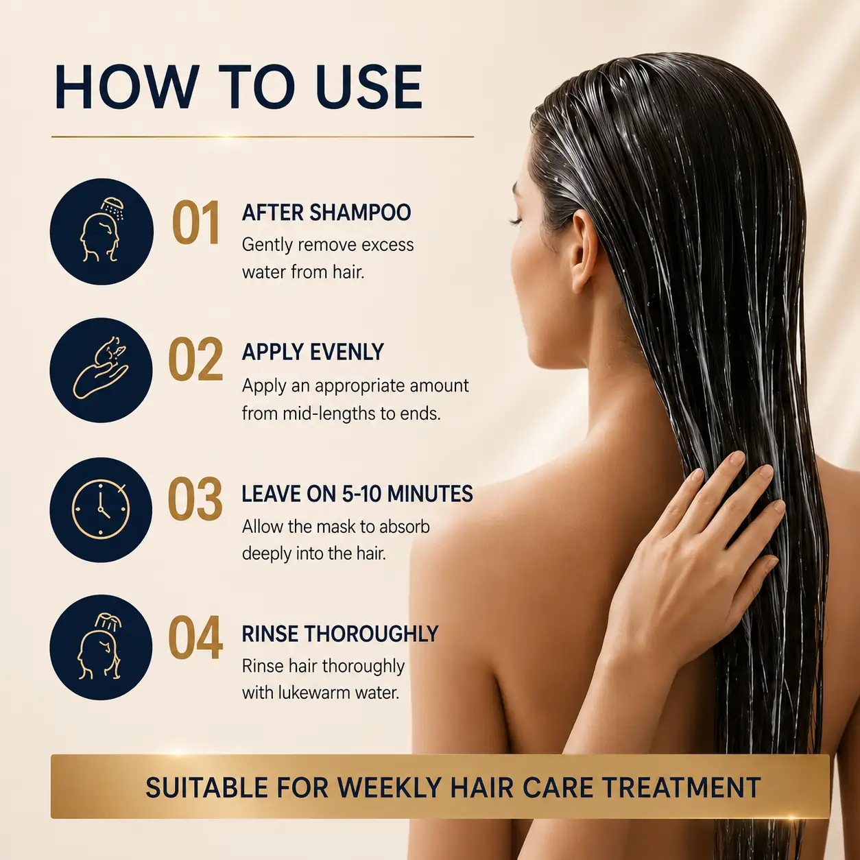 Private Label Collagen Nourishing Hair Mask image 3