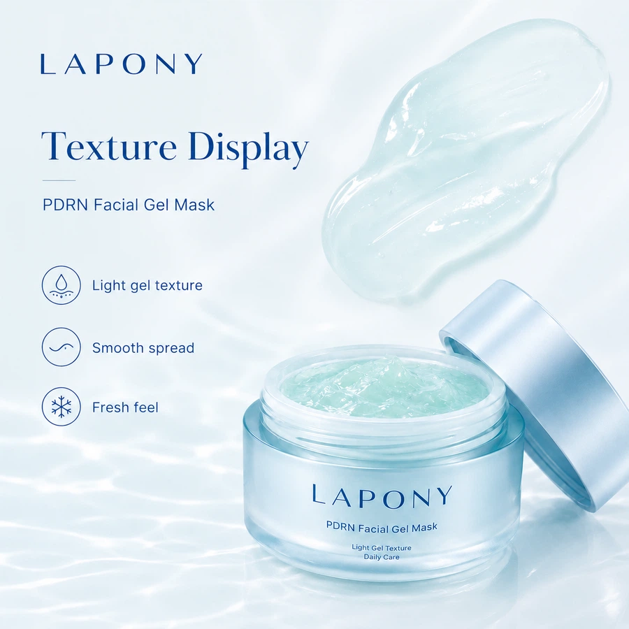 Private Label PDRN Hydrating Facial Gel Mask image 3