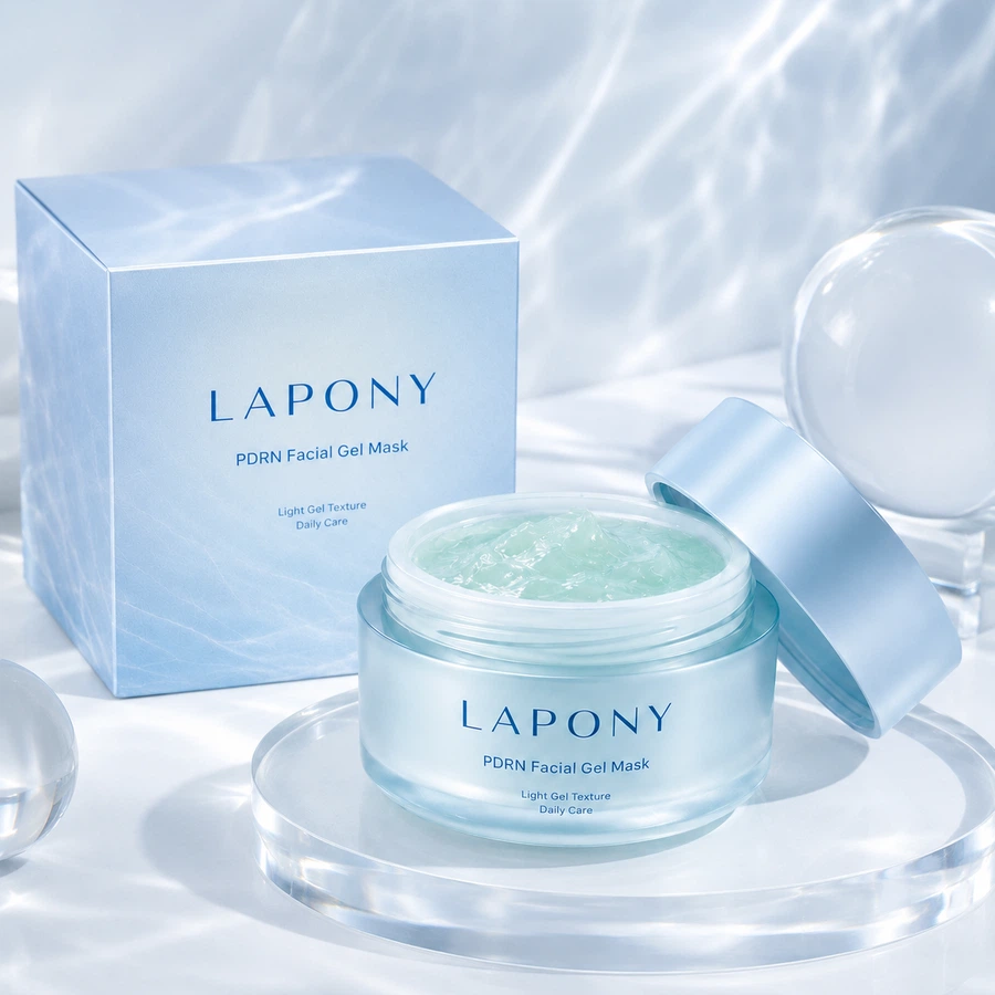 Private Label PDRN Hydrating Facial Gel Mask image 6