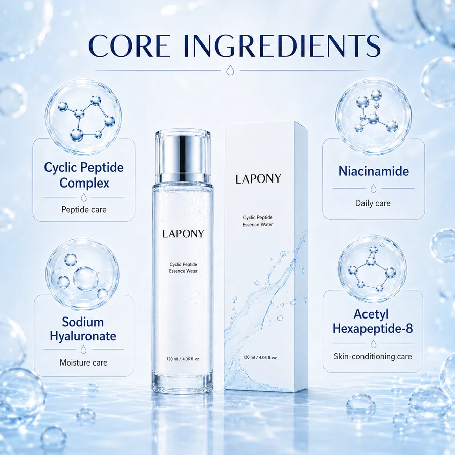 Private Label Cyclic Peptide Essence Water image 3