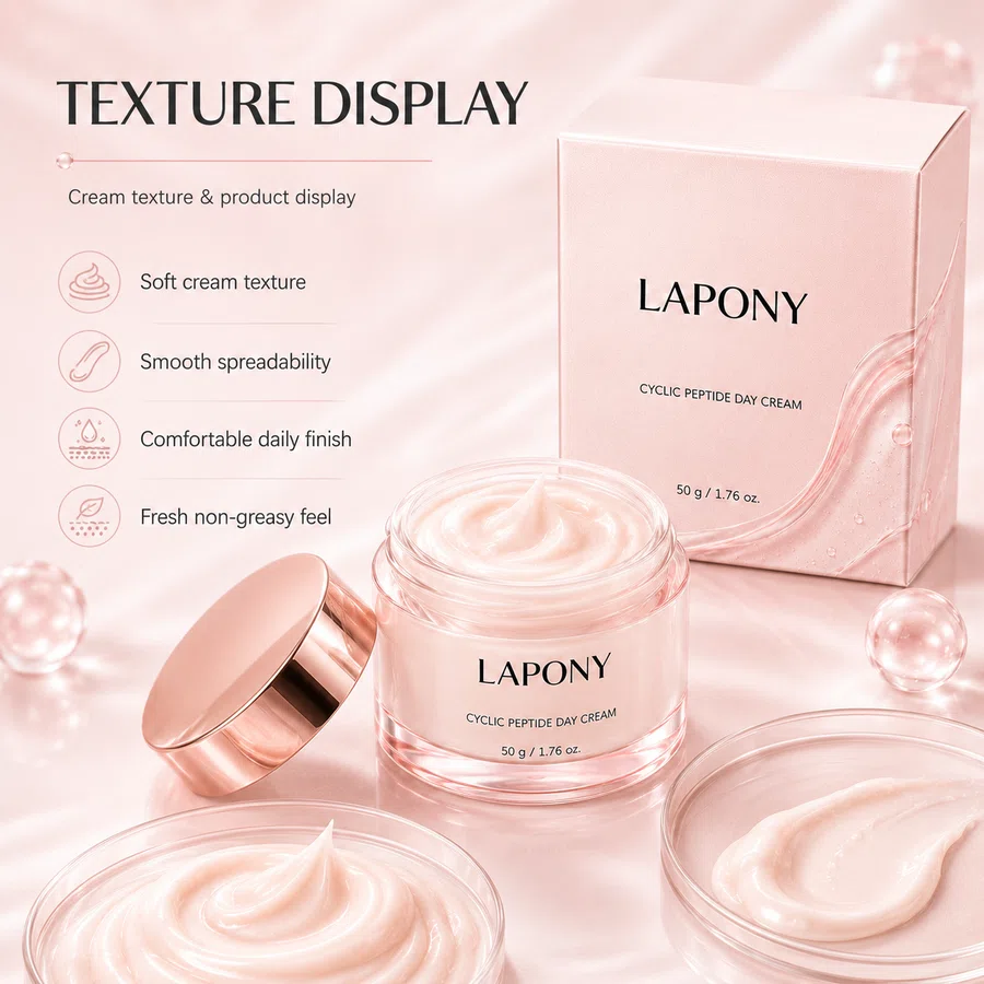 Private Label Cyclic Peptide Day Cream image 3