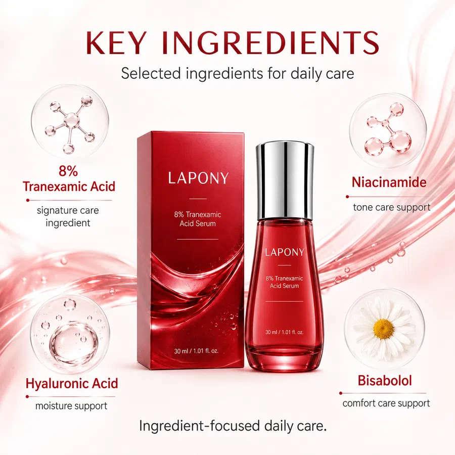 Private Label 8% Tranexamic Acid Daily Face Serum image 2