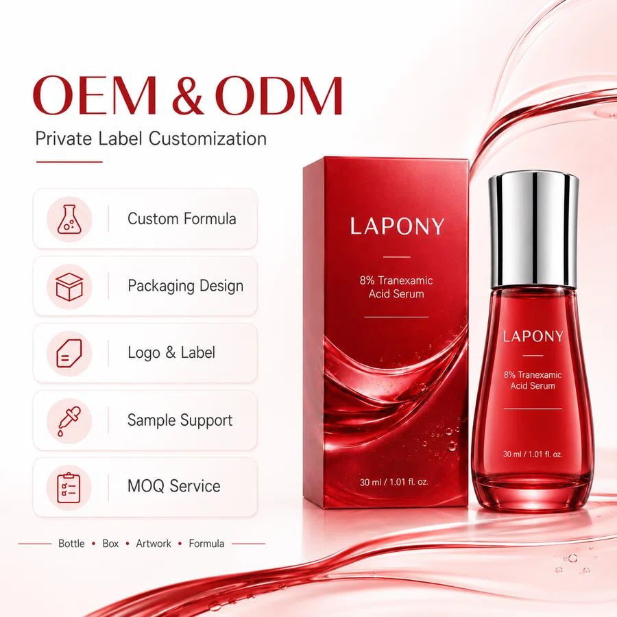 Private Label 8% Tranexamic Acid Daily Face Serum image 6