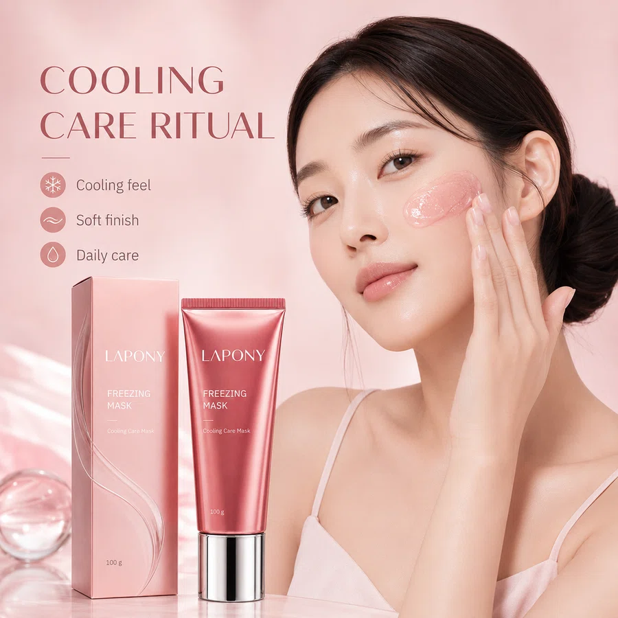 Private Label Cooling Gel Face Mask image 4