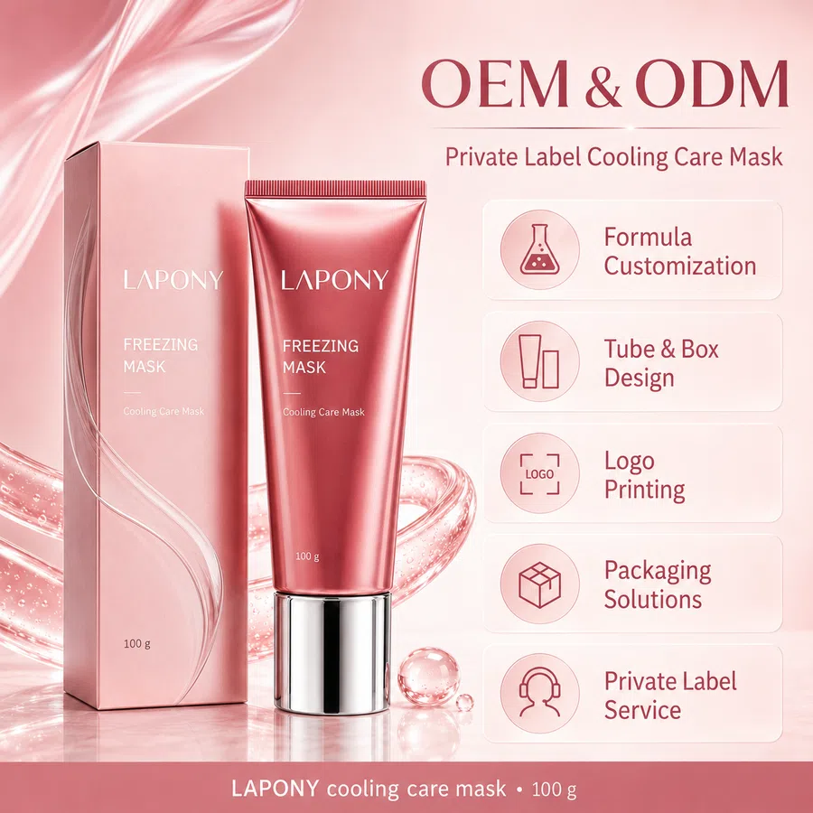 Private Label Cooling Gel Face Mask image 6