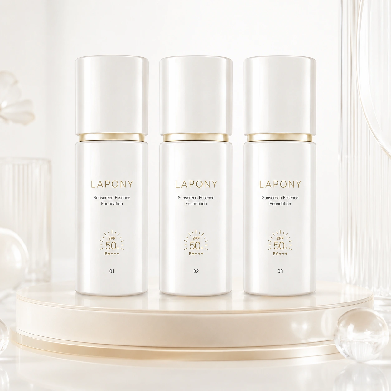 Private Label Sunscreen Essence Foundation image 6