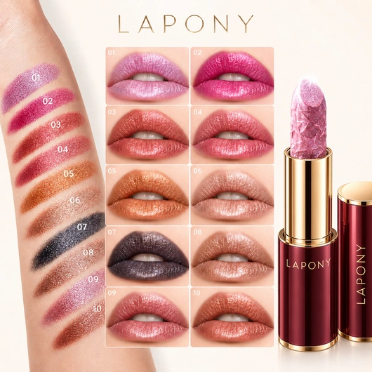 Private Label Metallic Glitter Lipstick image 2