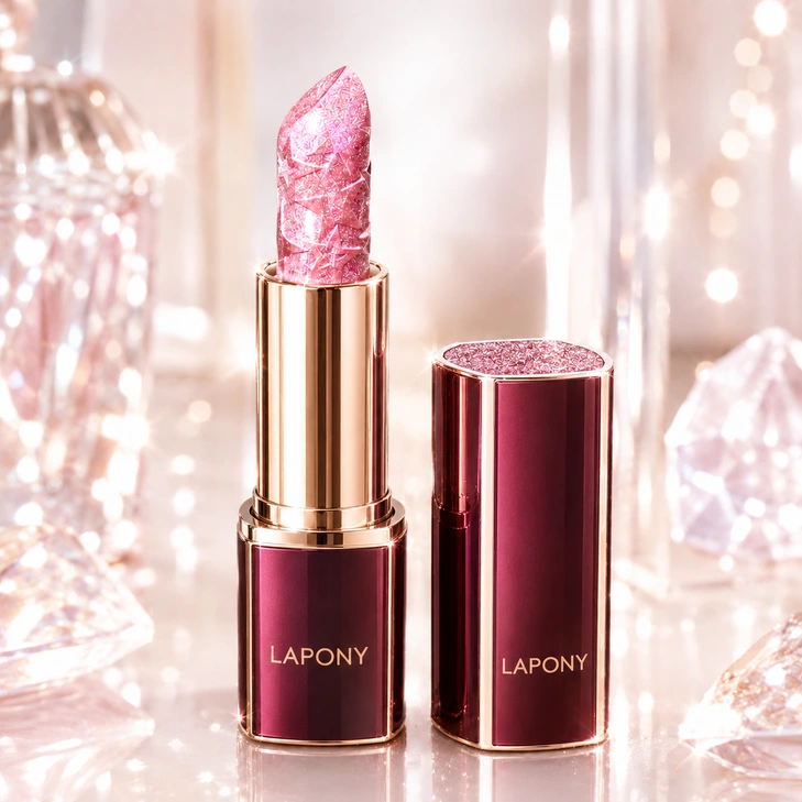 Private Label Metallic Glitter Lipstick image 3
