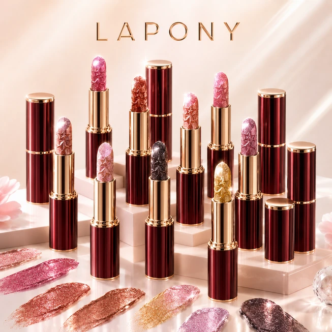 Private Label Metallic Glitter Lipstick image 6
