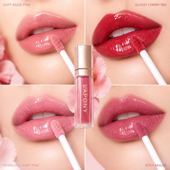 Private Label High-Shine Shimmer Lip Gloss image 2