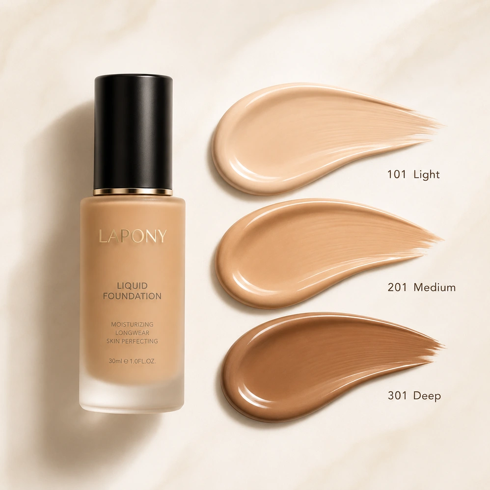 Private Label Snail Moisturizing Liquid Foundation image 4